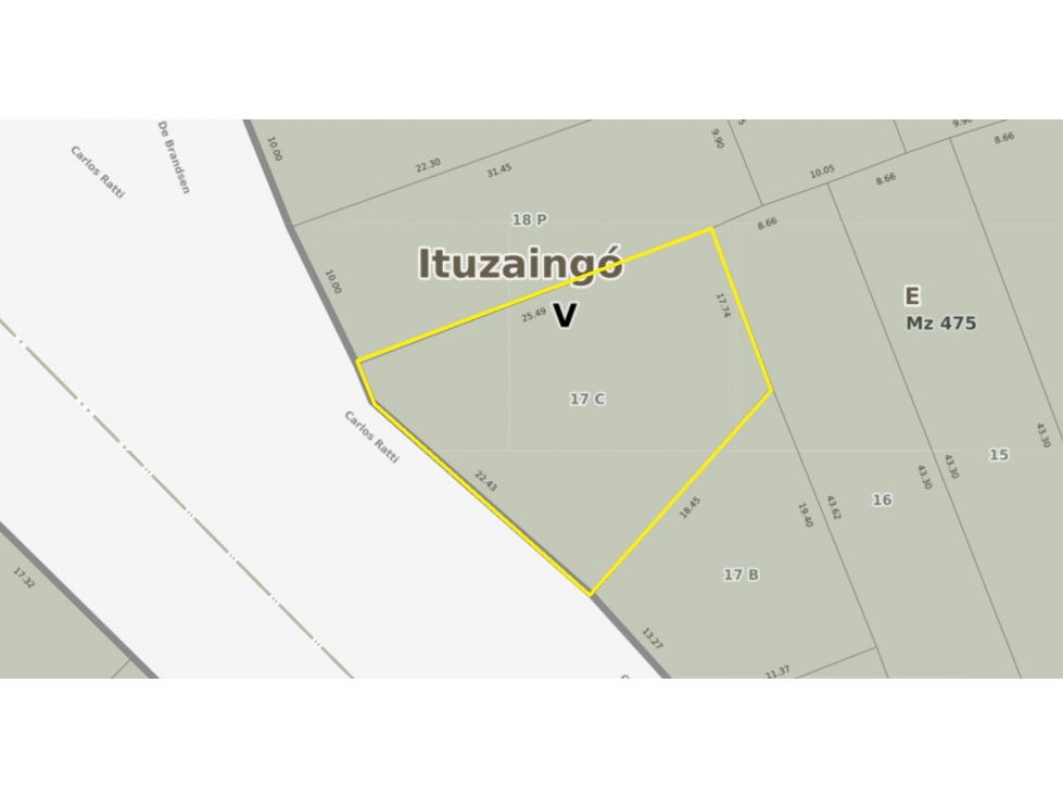 Lote en VENTA, Ratti 147 Ituzaingó - 1