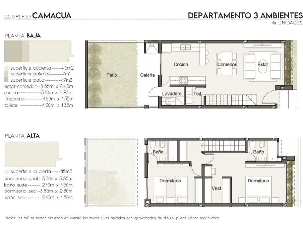 Casa en PH de 3 amb en Condominio en VENTA, Ituzaingó Norte — foto 6