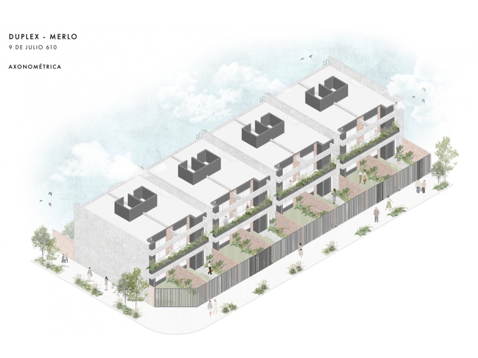 DUPLEX de 3 ambientes en VENTA, 9 de Julio 610 MERLO - 5