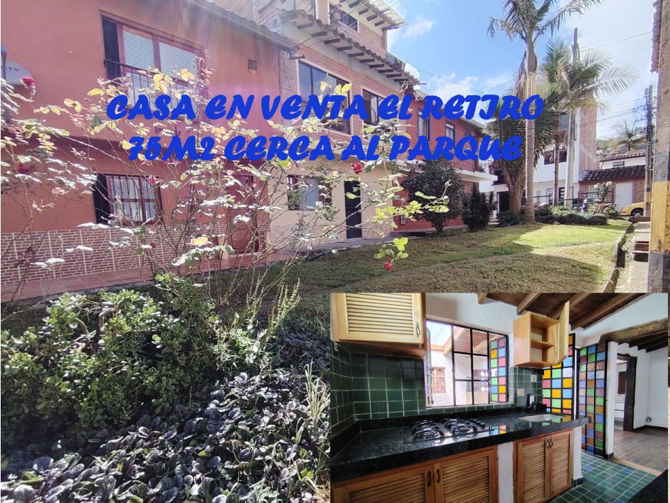 Casa en venta o Permuta en el retiro antiquia cerca al parque