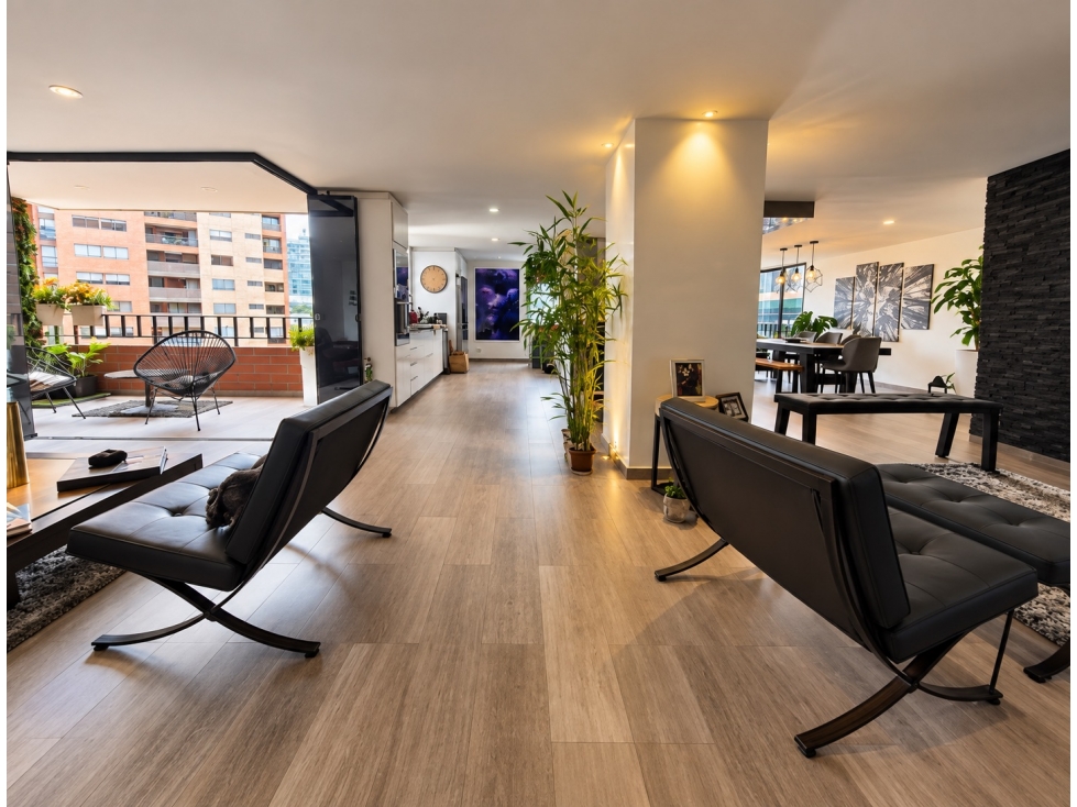 Venta hermoso apartamento remodelado POBLADO- Milla de Oro