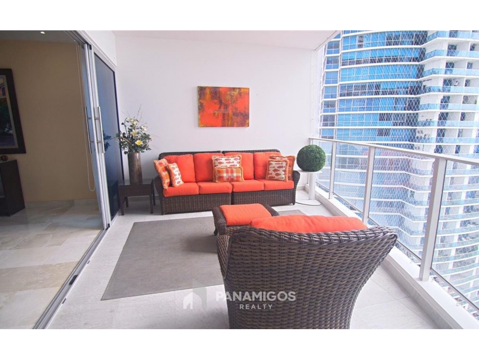 Apartamento amoblado con den en Pacific Village, Punta Pacífica — foto 3