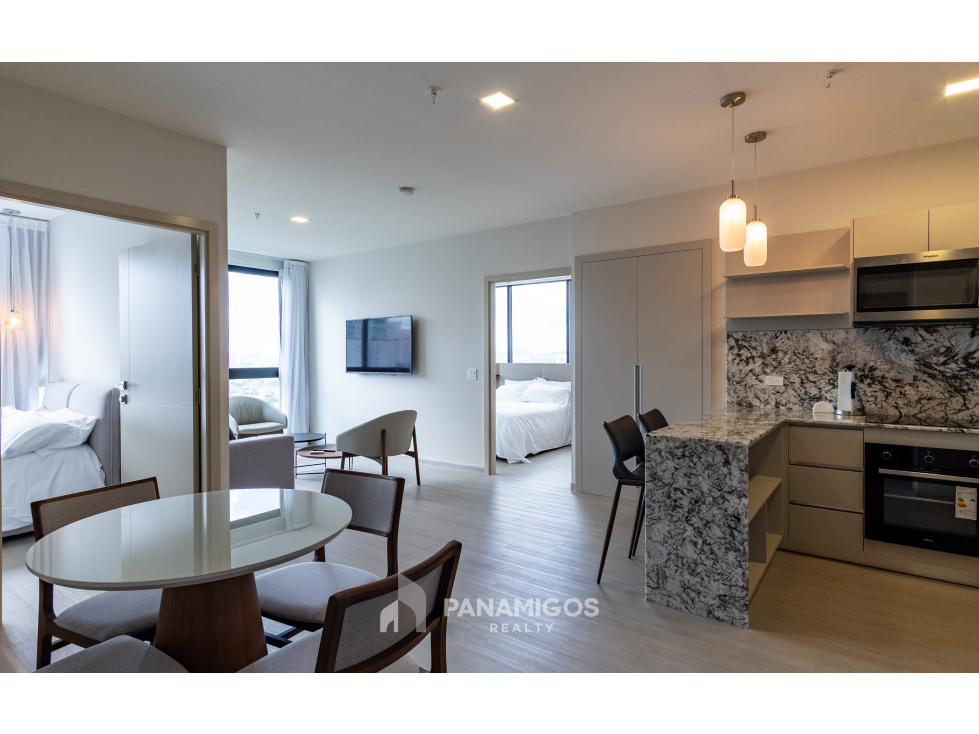 Apartamento amoblado en alquiler en Arcadia - Costa del Este