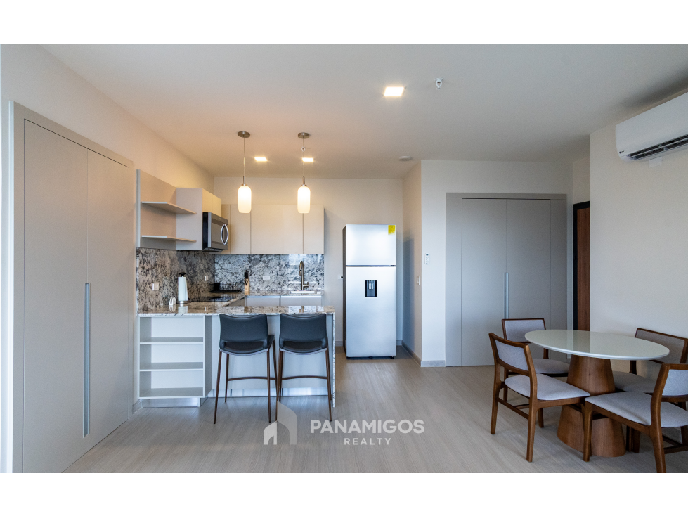 Apartamento amoblado en alquiler en Arcadia - Costa del Este — foto 2
