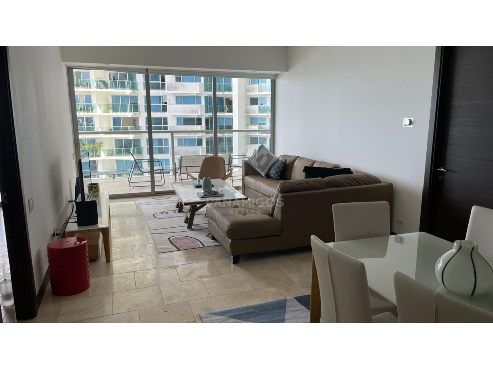 Apartamento amoblado en venta en The Ocean Club, Punta Pacífica