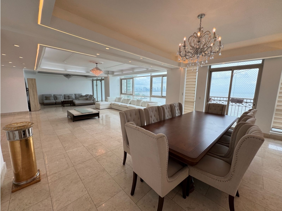 Apartamento amoblado en Pacific Point, Punta Pacífica