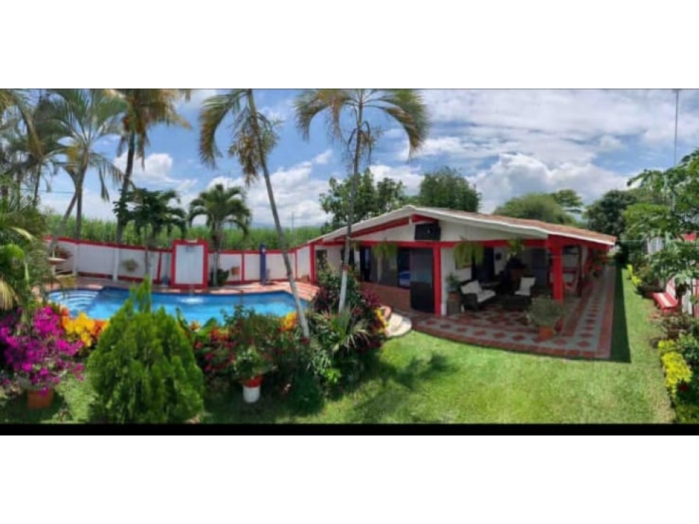 VENDO HERMOSA CASA CAMPESTRE EN ROZO (VALLE) CL - 1
