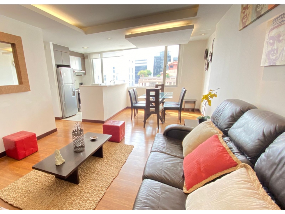 La Carolina, Suite Amoblada en Renta, 65m2, 1 Habitación - 5