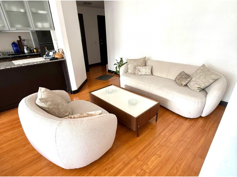 La Carolina, Departamento Amoblado en Renta, 90m2, 3 Habitaciones, - 5
