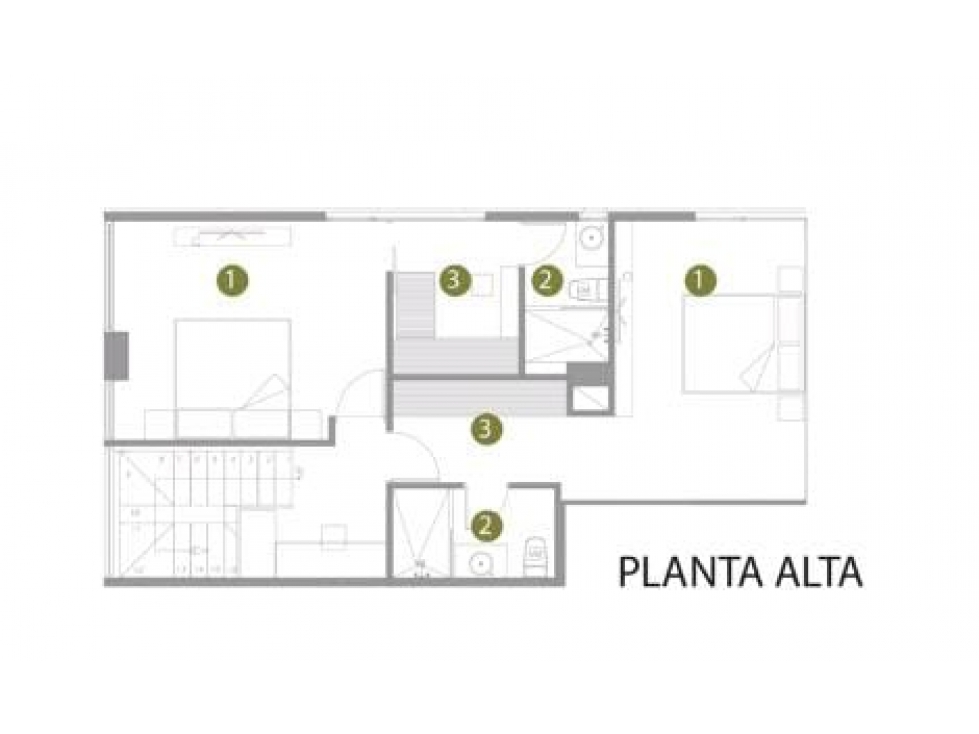 Bellavista, Departamento en Venta, 160m2, 2 Habitaciones — foto 2