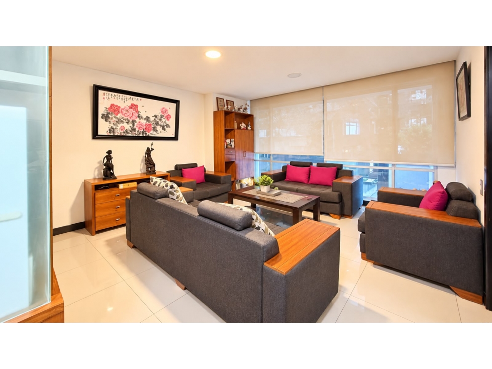 Departamento Beigin Plaza, 185 m2. 3 habitaciones, vista 270ª 2 park — foto 2