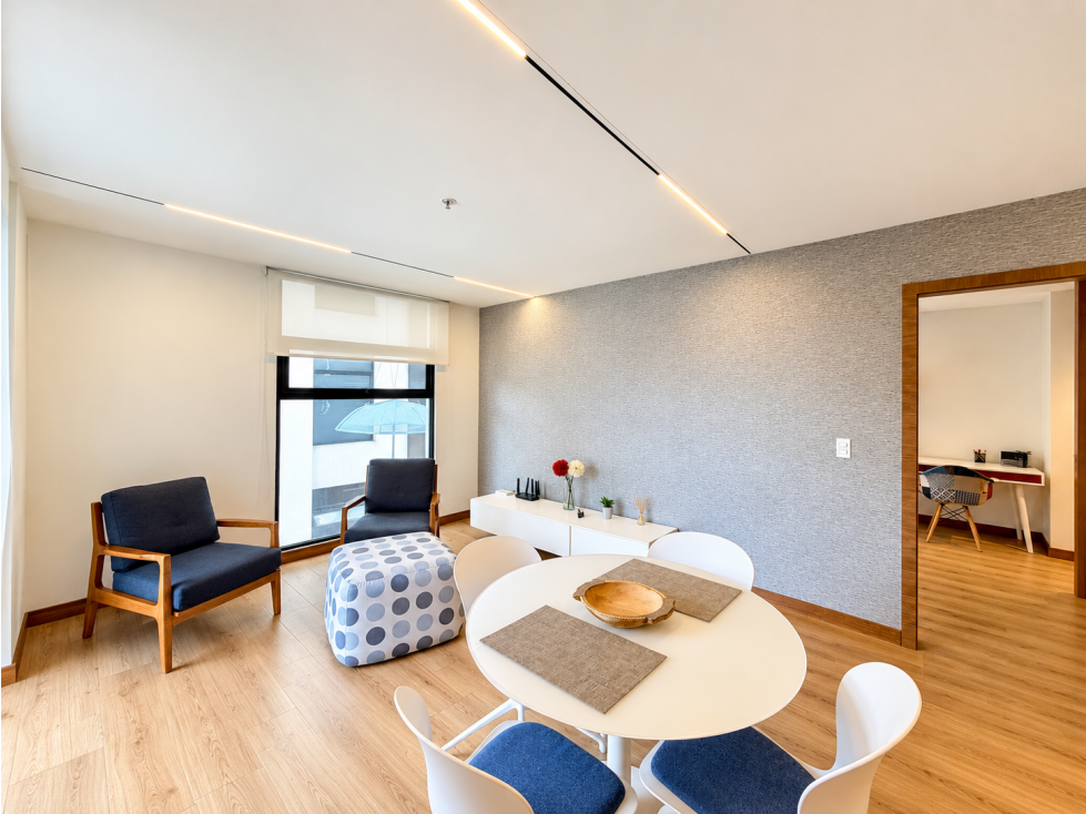 El Batán, suite amoblada en Renta, 65m2, 1 habitación. — foto 2
