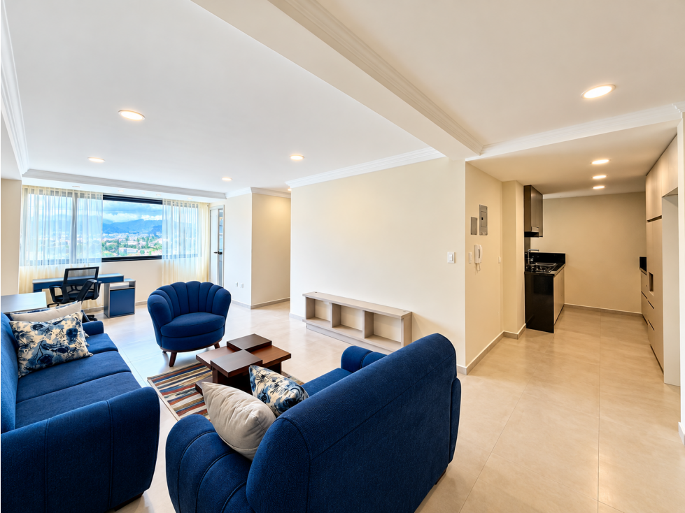 Cumbaya, Renta Departamento Amoblado 85m2, 2 habitaciones. — foto 2