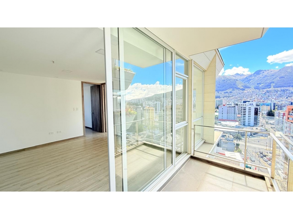 Departamento con balcon Vista al Pichincha, 82.26m2, 2 Habitaciones — foto 3