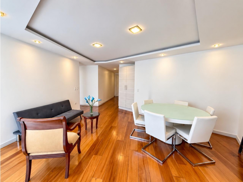 Republica del Salvador, En Renta Departamento Amoblado, 120 m2 - 3
