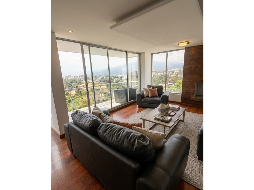 Cumbayá, Departamento en renta, 3 dormitorios 130 m2 balcón y terraza - 3
