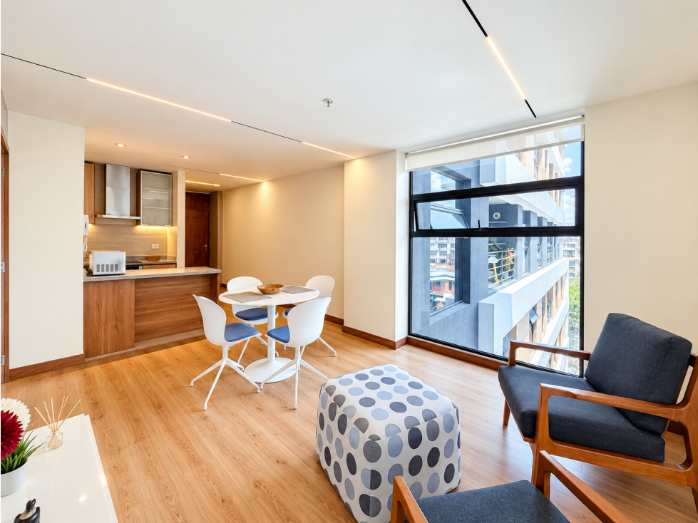 El Batán, suite amoblada en Renta, 65m2, 1 habitación. — foto 4