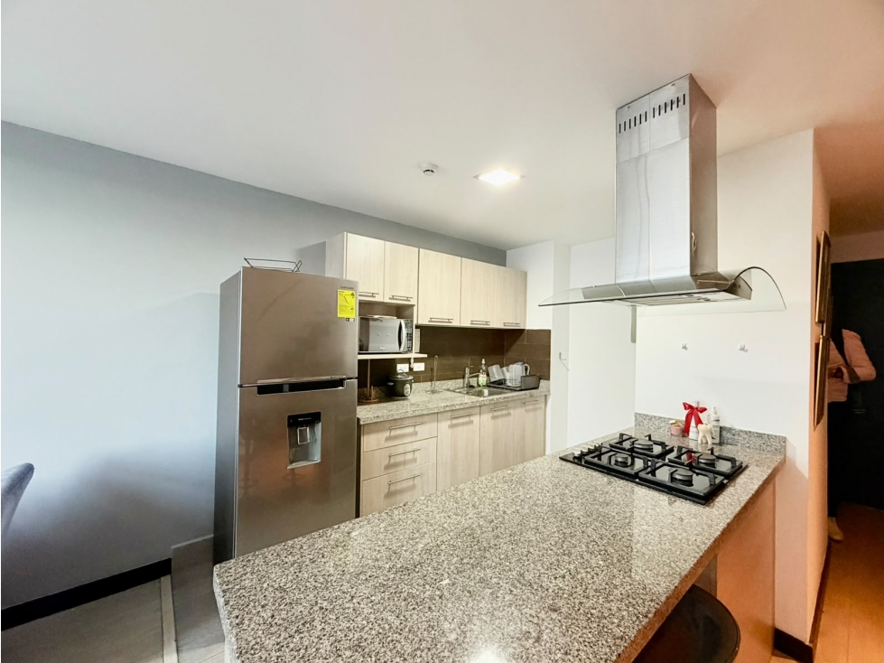 República de El Salvador, Loft Amoblada, 61m2, 1 Habitación. — foto 5