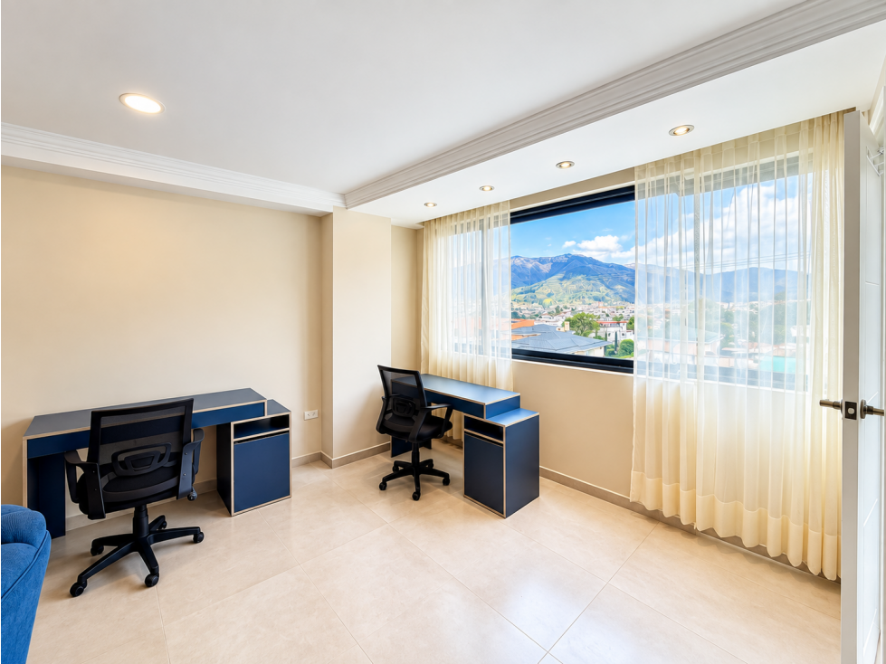 Cumbaya, Renta Departamento Amoblado 85m2, 2 habitaciones. — foto 5