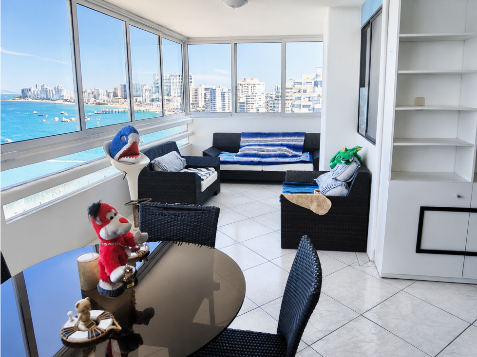 Salinas, departamento Amoblado en venta 170 m2 - 3