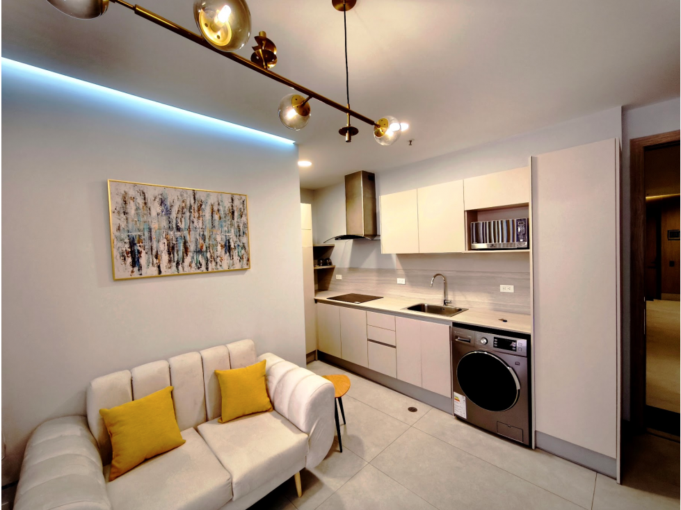 Republica del Salvador, Estudio Amoblado en Renta 35m2, 1 Habitación,