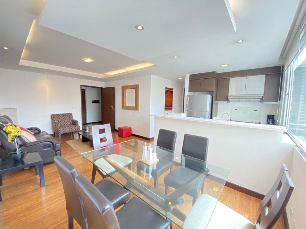 La Carolina, Suite Amoblada en Renta, 65m2, 1 Habitación - 2