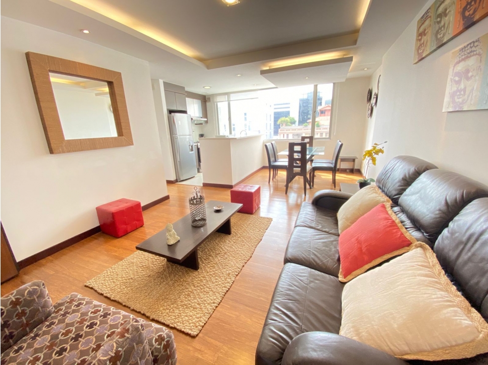 La Carolina, Suite Amoblada en Renta, 65m2, 1 Habitación - 3