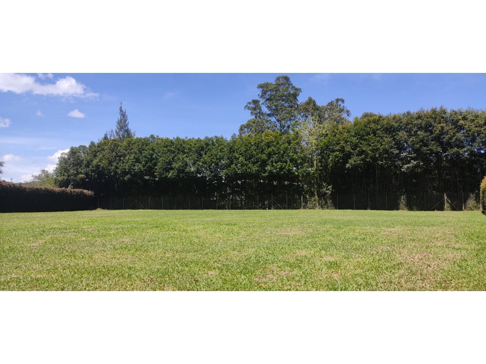 Venta de lote en Llano grande