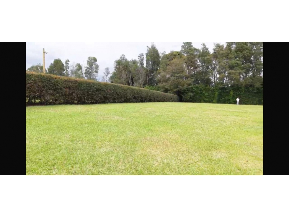 Venta de lote en Llanogrande
