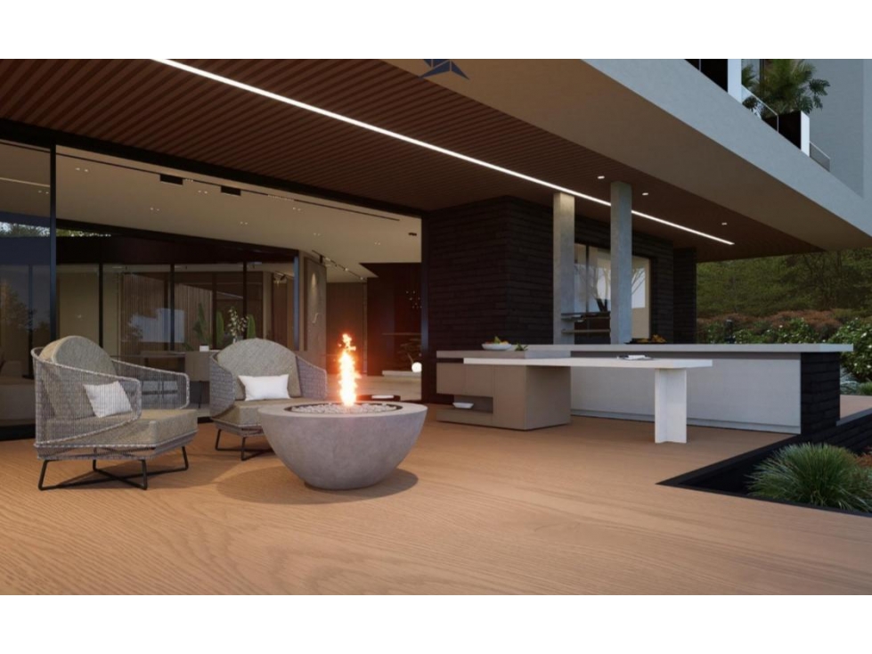 Casa sobre planos alto de las palmas — foto 6