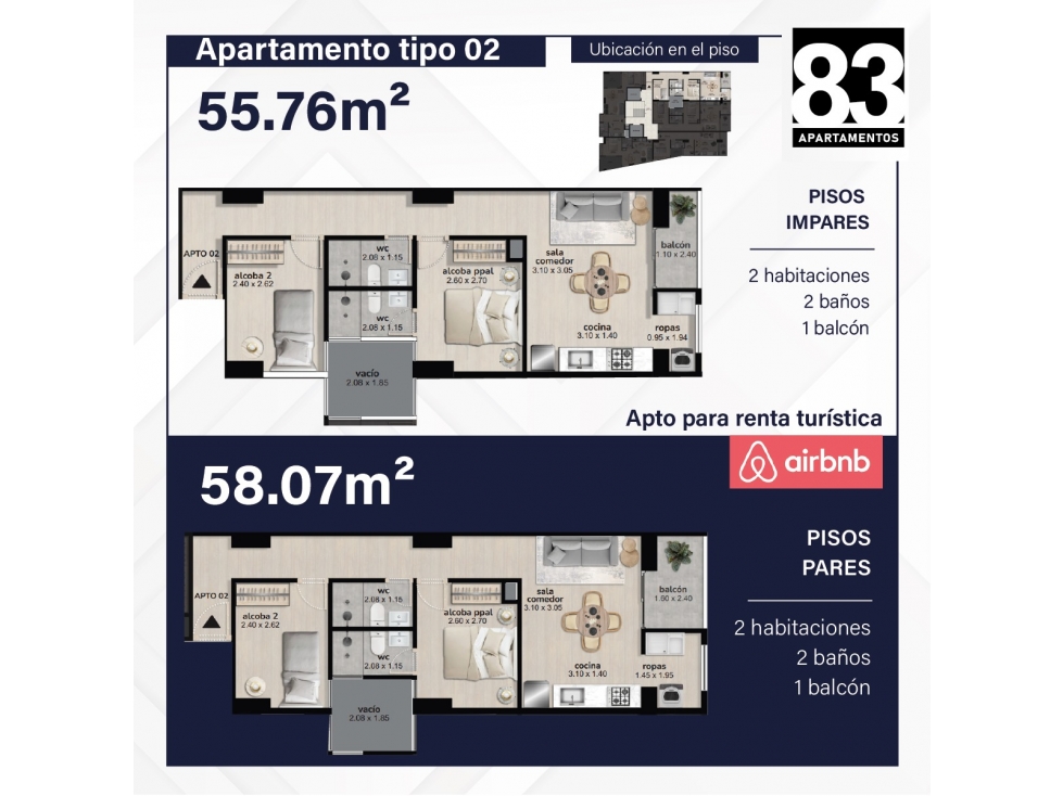 Venta de Apto en Sabaneta Calle Larga, Airbnb, Rentas Cortas — foto 4
