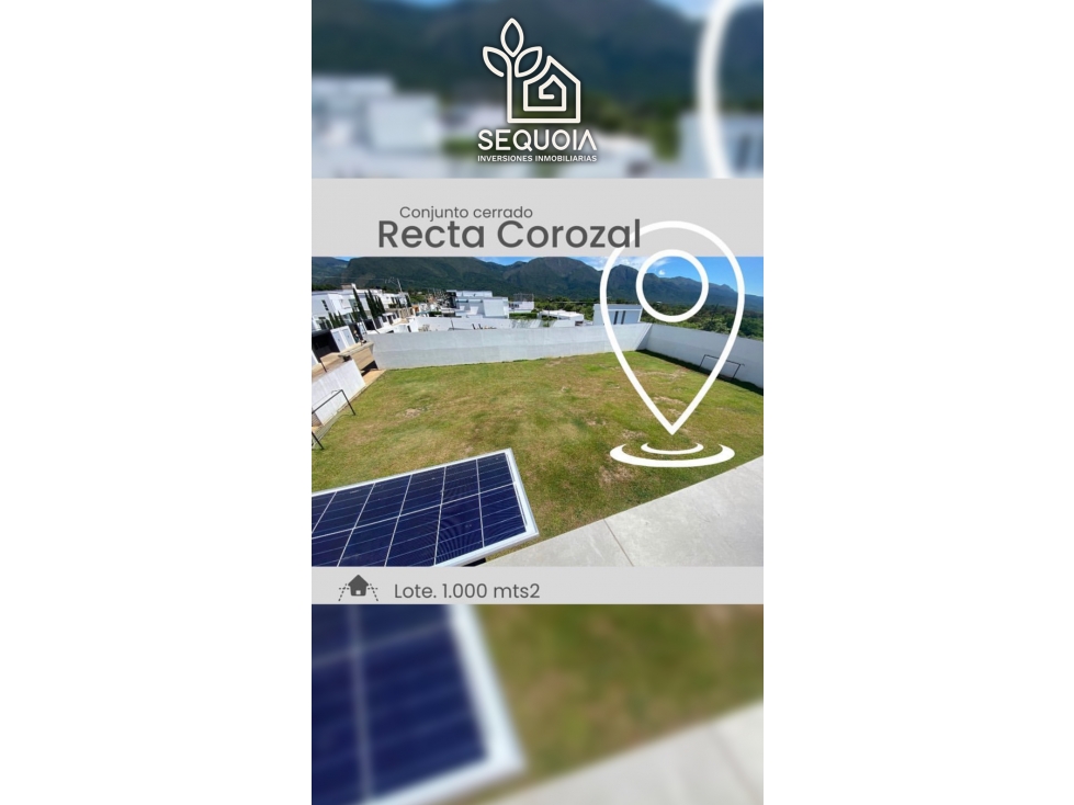 LOTE A LA VENTA RECTA COROZAL