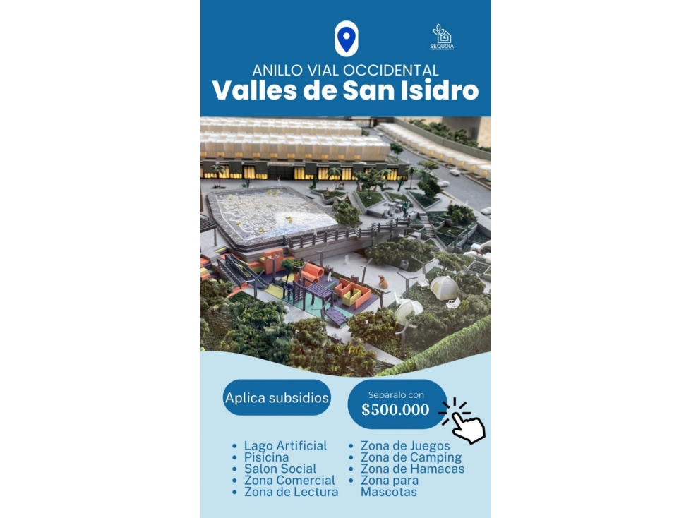 LOTE E20 EN VENTA VALLES DE SAN ISIDRO - 1