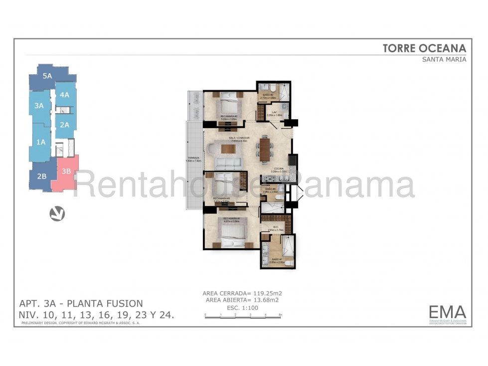 Apartamento en Venta en Santa Maria. 25-8615. — foto 2