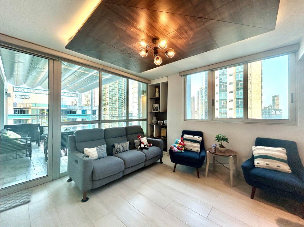 Apartamento de dos niveles en venta en Bella Vista. Panamá. 25-3051. — foto 6