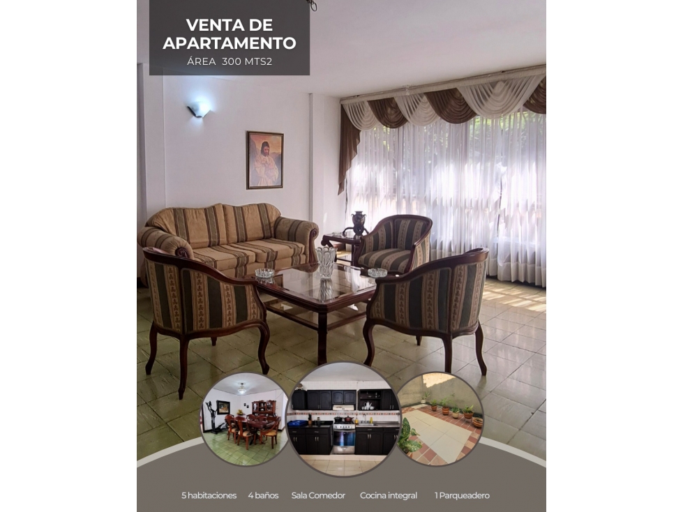 VENTA APARTAMENTO AMPLIO EN LA FLORA PISO 2