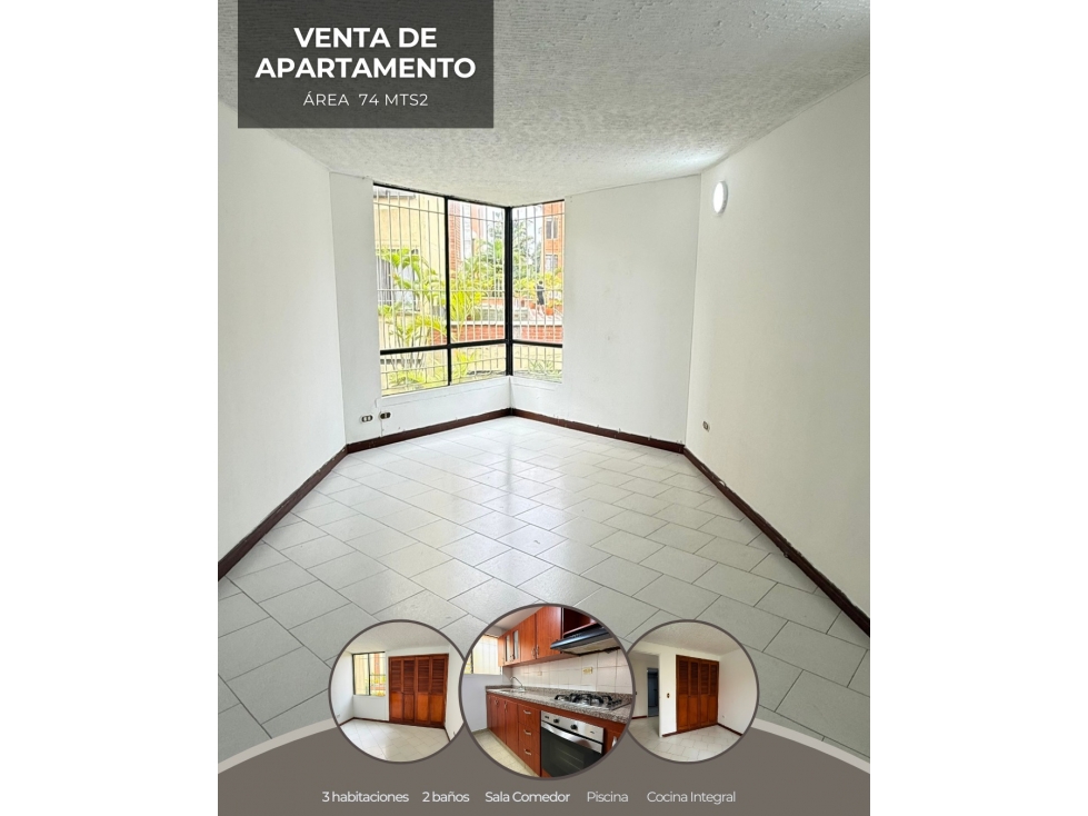 VENTA APARTAMENTO EN PALMAR DE COOMEVA