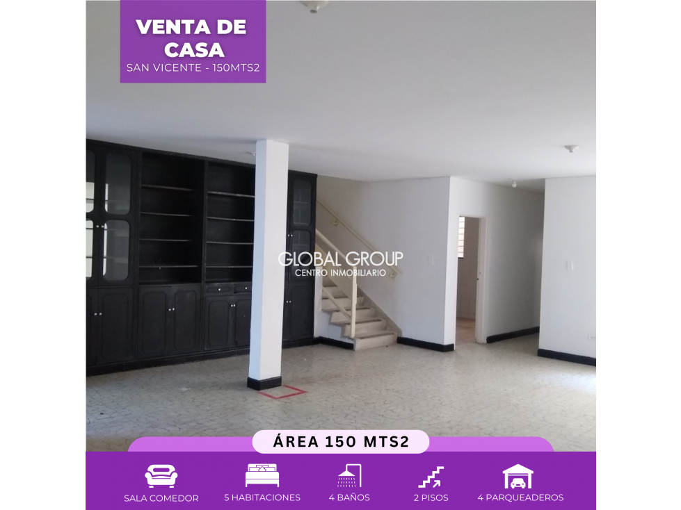 VENTA CASA COMERCIAL SAN VICENTE