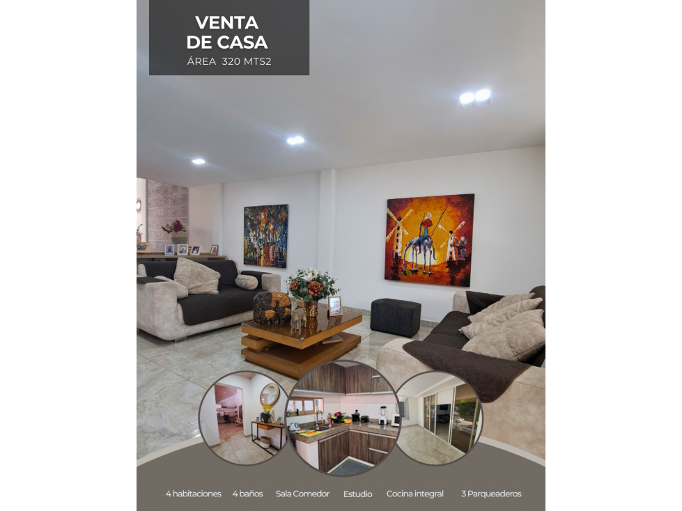 VENTA CASA EN LA FLORA