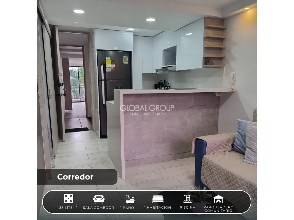 VENTA APARTAESTUDIO EN ALTO LIVING A PUERTA CERRADA — foto 3