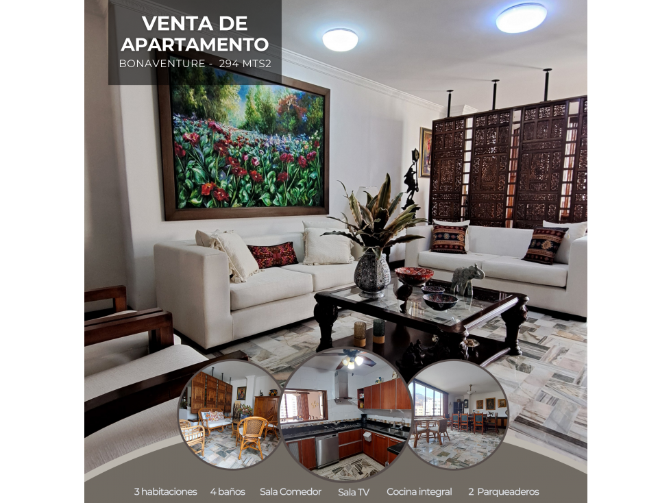 VENTA APTO BONAVENTURE