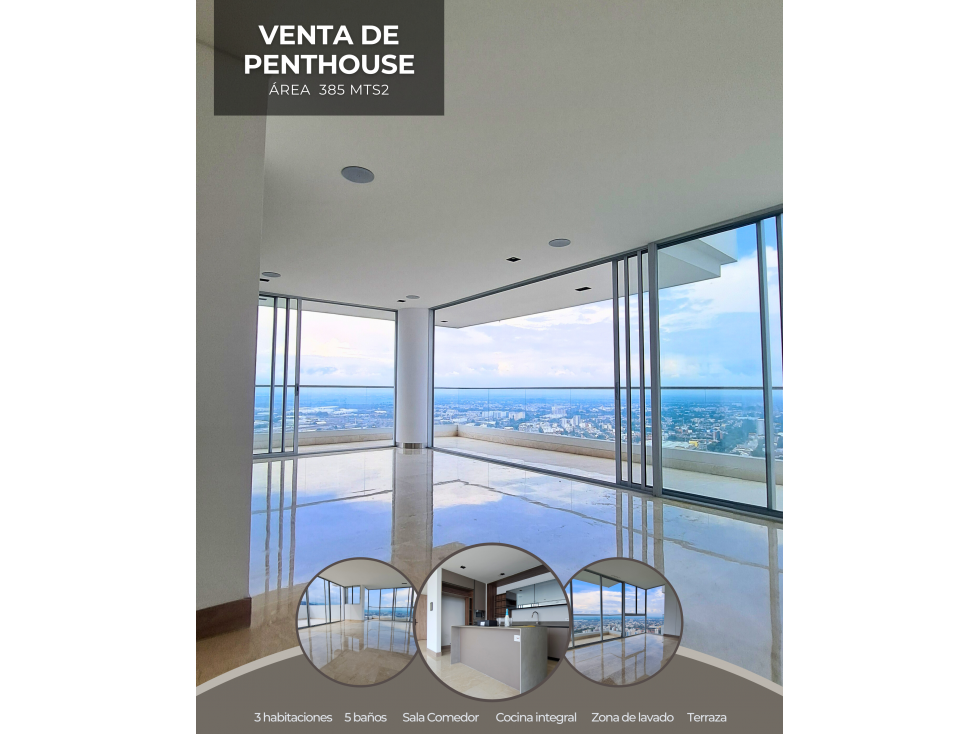 VENTA PENT HOUSE ED SKY TOWER MENGA