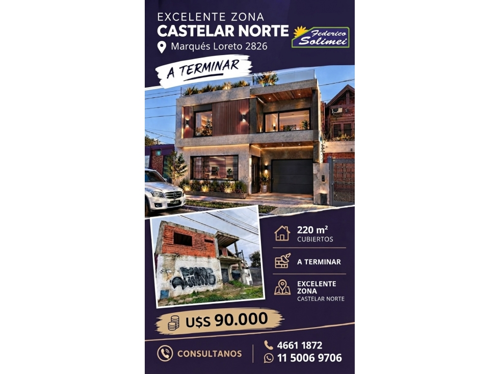 OPORTUNIDAD CASA EN CASTELAR NORTE!! — foto 4