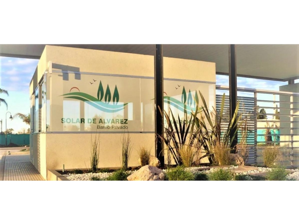 LOTE EN VENTA, SOLAR DE ALVAREZ!!!! - 4
