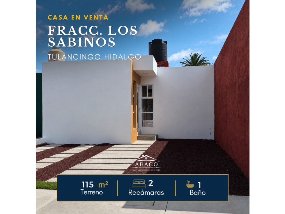 VENTA DE CASA EN TULANCINGO COL LOS SABINOS - 1