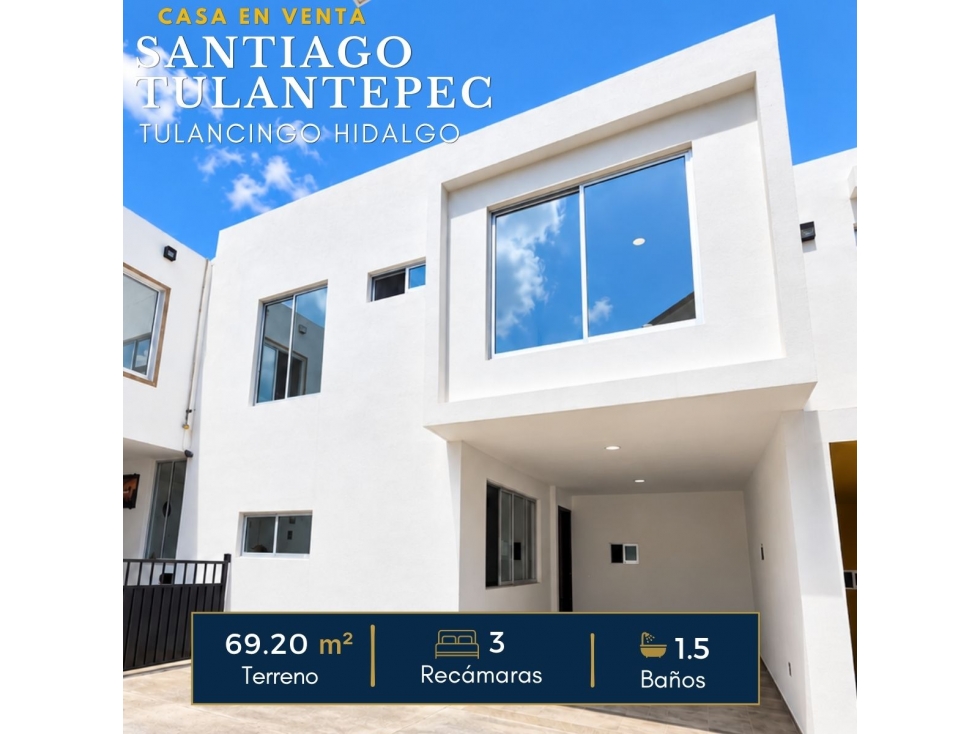CASA EN VENTA EN SANTIAGO, COL. ALVARO OBREGON - 1
