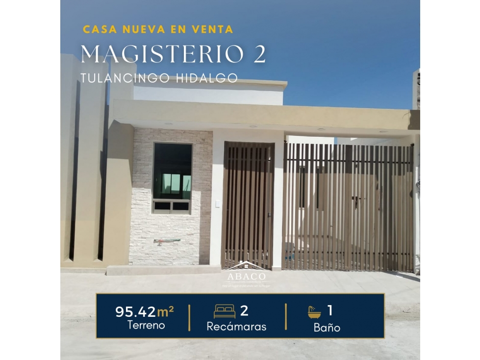 Venta de casa en Tulancingo, Col Magisterio 2 - 1