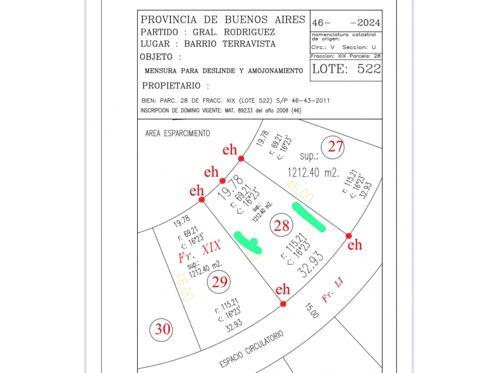 Lote en Venta en Terravista | Fondo a la Laguna - 3