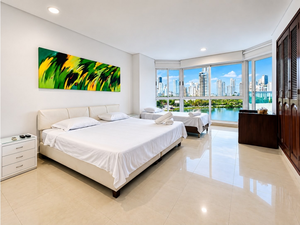 CARTAGENA RENTA APARTAMENTO AMOBLADO LAGUITO — foto 5