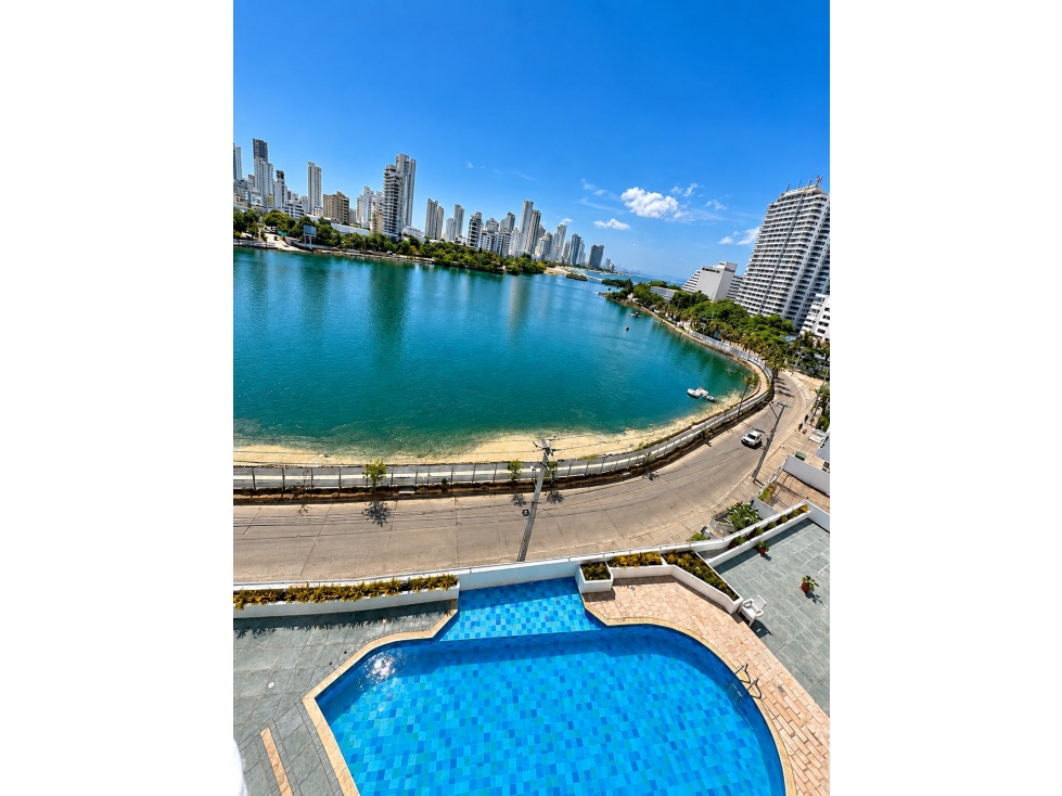 CARTAGENA VENTA APARTAMENTO AMOBLADO LAGUITO